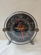 Very Rare WELCH SCIENTIFIC Co. IL USA Barometer Humidity Weather Gauge.