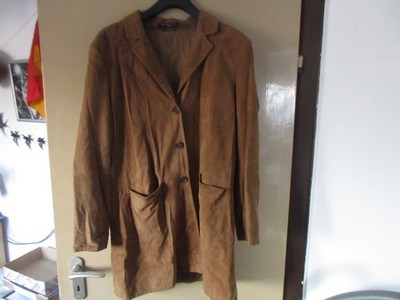 Fadenmeister Berlin Women's Leather Blazer/Jacket, Size 44, Cognac, Peter Hahn!!!