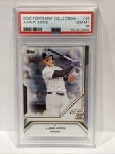 AARON JUDGE 2025 TOPPS MVP COLLECTION BASEBALL #45 /99 YANKEES