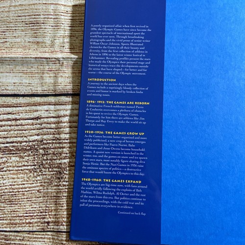 THE OLYMPICS A HISTORY OF THE GAMES by William Johnson - Sports Illustrated HC - Picture 2 of 9