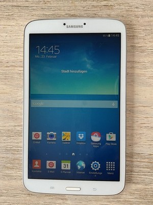 Samsung Galaxy Tab SM-T310, 16 GB, Wifi, Weiß, Neuwertig 