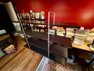 Vintage IKEA ENETRI Shelving Unit – Niels Gammelgaard - Brown