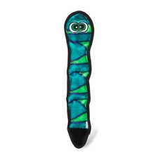 Outward Hound Dog Invincible Snake Blue Green 3 Squeakers Canine Play Durable