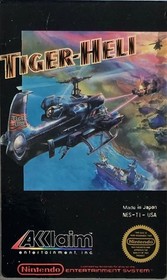 Tiger HELI de Acclaim NES GAME es conocido por su ALTA DIFICULTAD (solo cartucho)