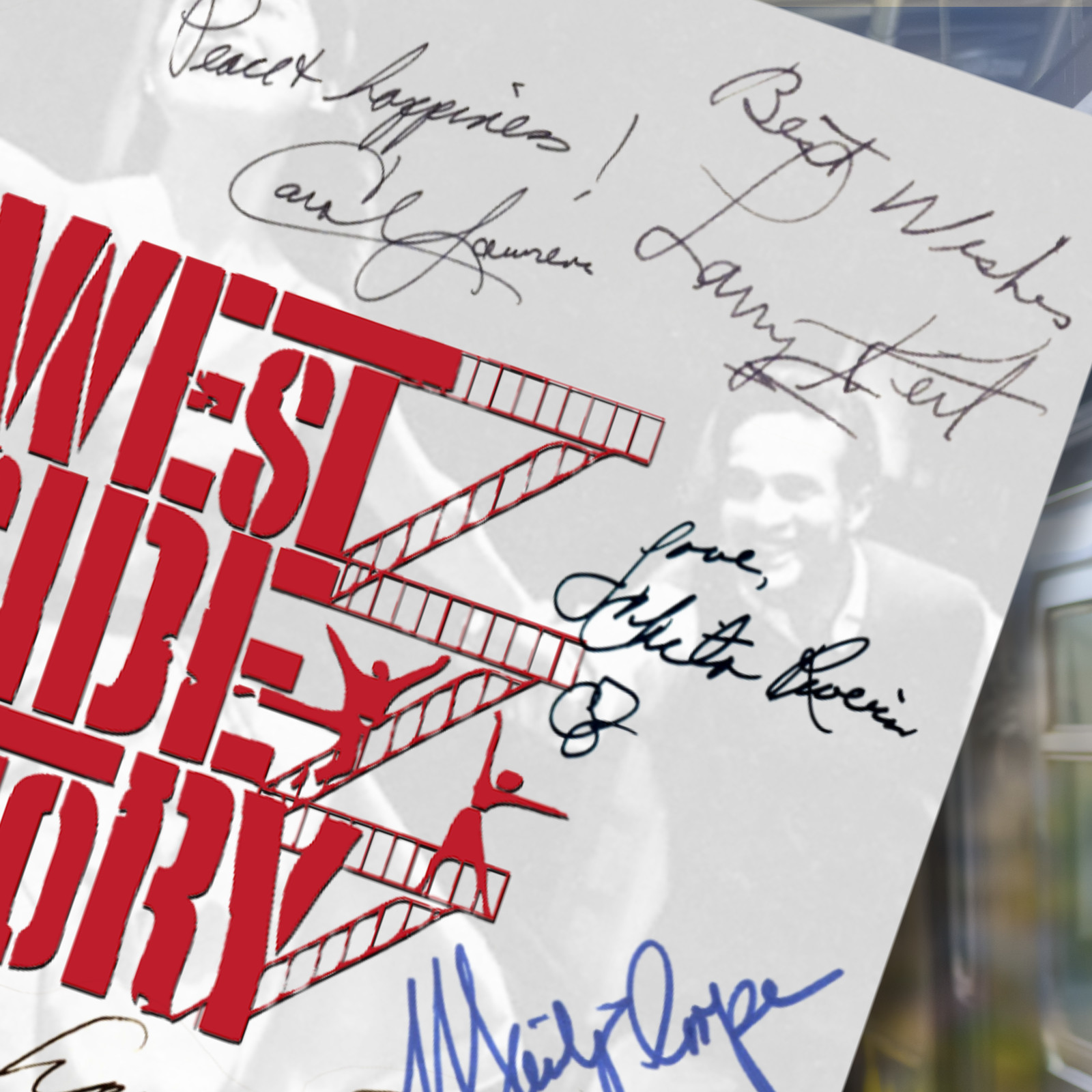 West Side Story Signed Autograph Script Reprints Broadway Musical Script 1957