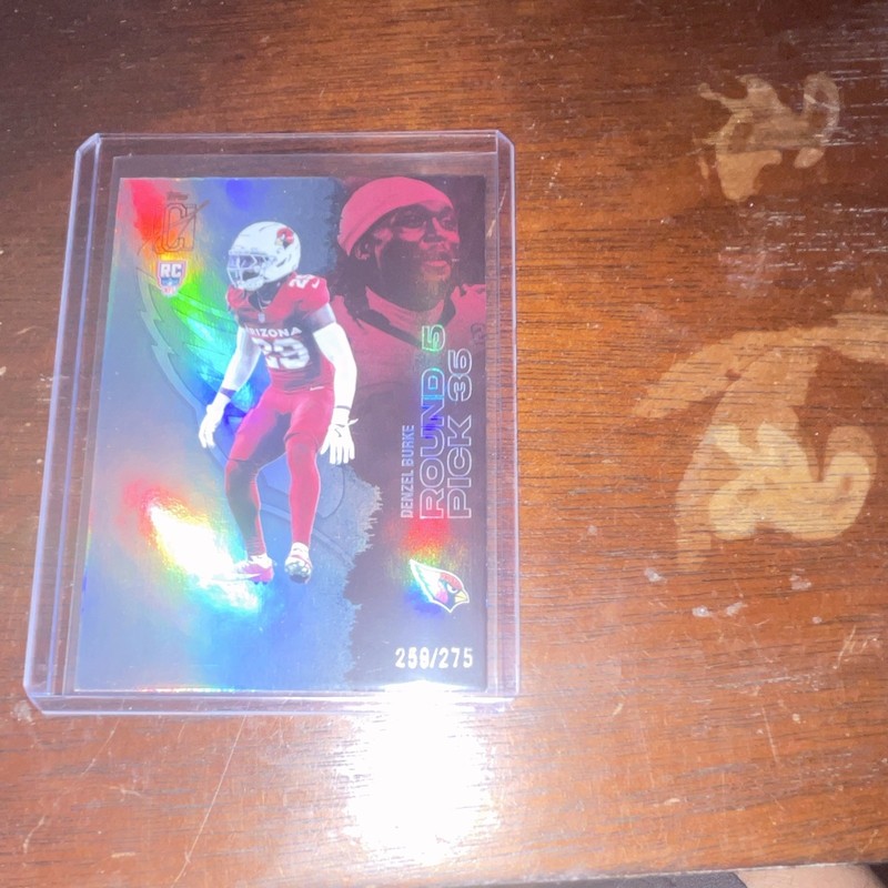 Topps 2025 Signature Class Denzel Burke RC #165 Arizona Cardinals /275