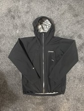 Black Berghaus Paclite Dynak Gore-Tex Waterproof Jacket Men's Size Medium