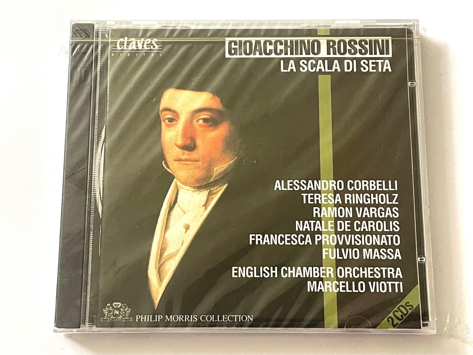 Gioacchino Rossini – La Scala di Seta (2 x CD) SEALED - CRACK IN BACK OF CASE