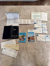 Vintage Travel Ephemera. British Railways Board. Swedish State Railway. Trains