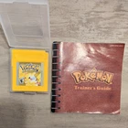 Gameboy Pokemon Pikachu Yellow Version Nintendo Authentic Tested with Manual