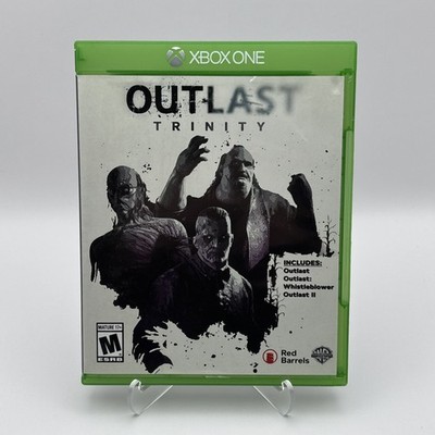 Outlast Trinity Case & Manual/Insert Only No Game Microsoft Xbox One