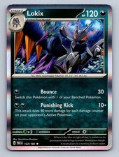 LOKIX Pokemon 122/182 Paradox Rift Rare Holo
