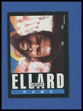 1985 Topps #80 Henry Ellard - Rams - Rookie Football Card