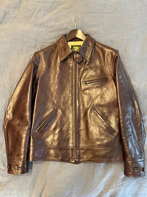 Rainbow Country Hercules RCL-10013H Jacket - Seal Shinki Horsehide - 42 - MINT