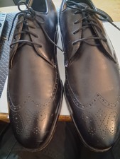 Breather Wright Shoes Mens 7 D Brown Leather Wingtip Oxford Dress Formal Men main image 2