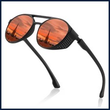New Sunglasses Driving Glasses Polarized Sunglasses Men Women Round Box Outdoor