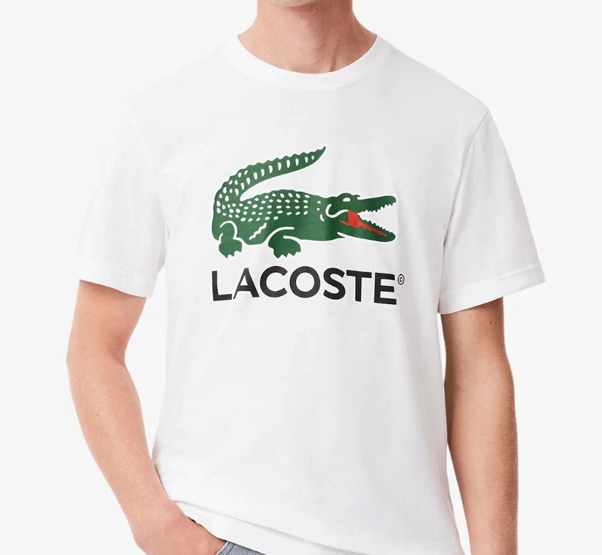 Regular Graphic Print Large Croc Short Sleeve Cotton S - 4XL