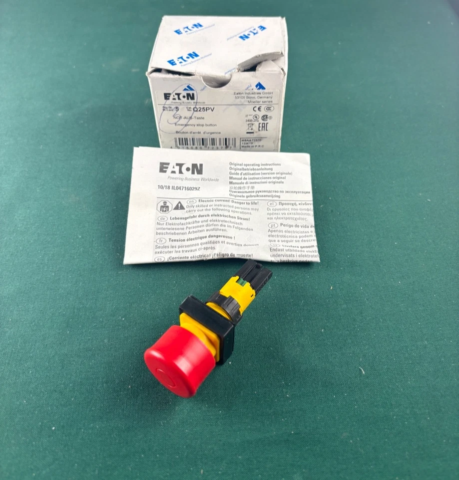Eaton/Moeller RMQ 16 Not-Aus-Taste Q25PV (#ETN01) - Bild 1 von 1