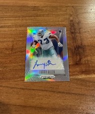 Larry Allen 2024 Panini Prizm Deca Silver Prizm Auto SP NRMT+ Cowboys Legend