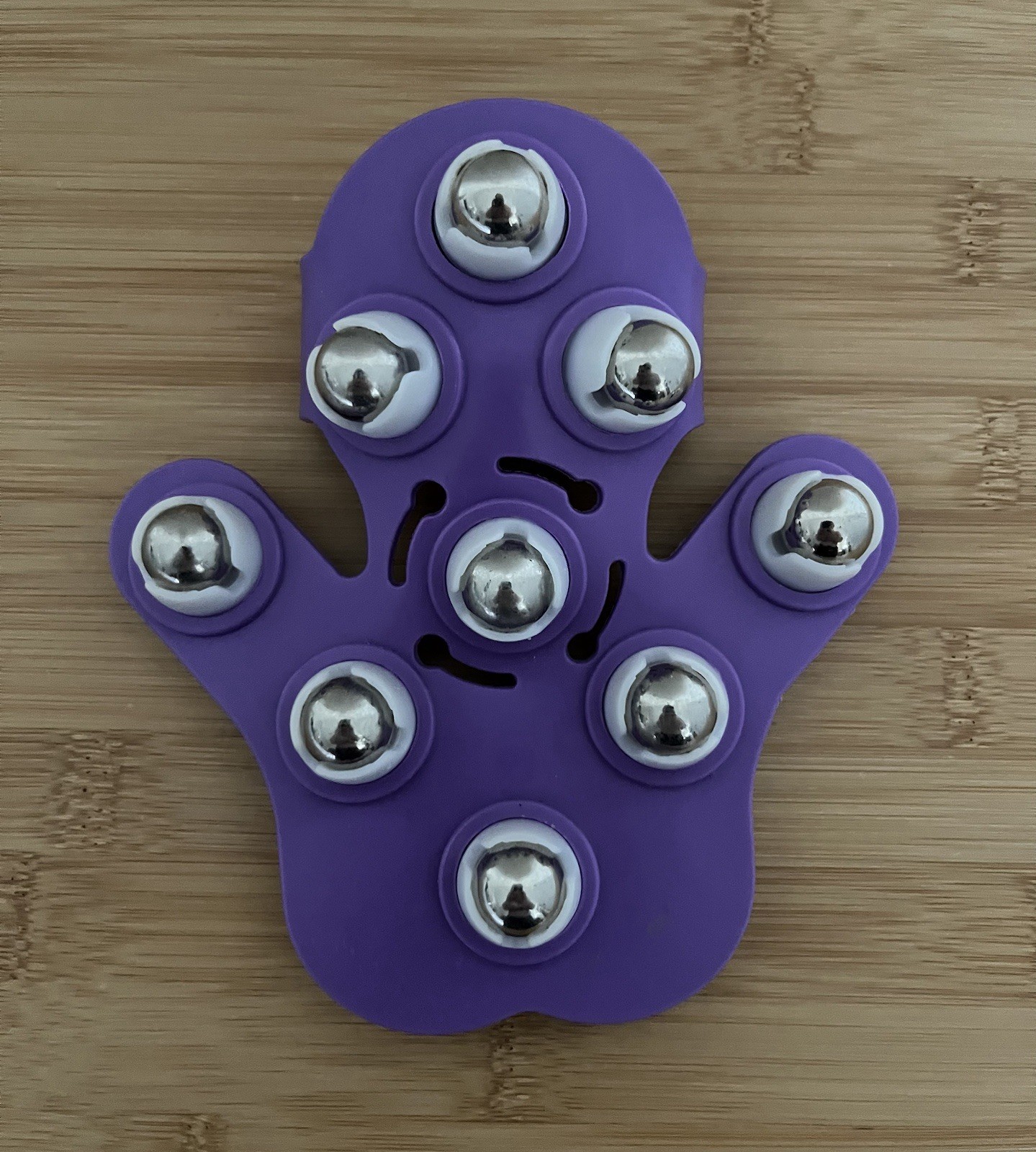 Fuzu Glove Massager Full Body Massage with 360° Rotating Roller Balls