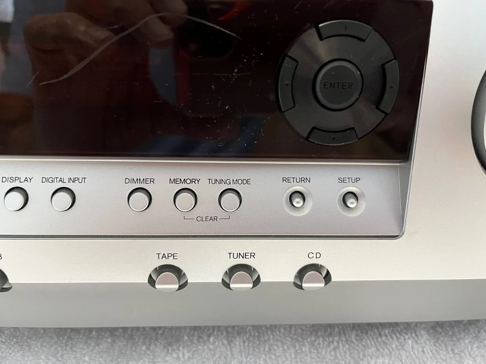 Onkyo HT-R340 5.1 Channel A/V SS Receiver Tested WITH OEM REMOTE Bundle - Image 4 of 4