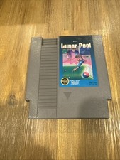 Lunar Pool (Nintendo Entertainment System, 1987) NES 