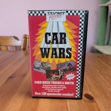 Car Wars VHS 1987 Front Runner Retro Motorsport Crashes Rare Vintage PAL Tape