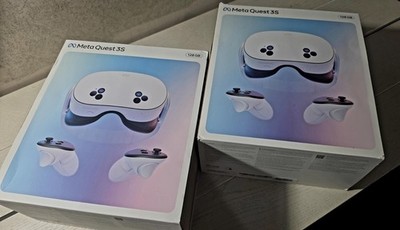 2 NEW Meta Quest 3S Read Description! 128GB Selling As Pair.