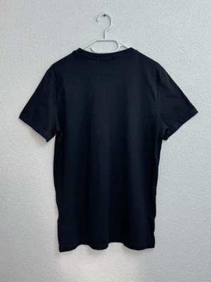 NWT Valentino VLTN T Shirt Black Cotton Star Print Women's Size L
