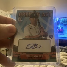 Topps 2023 Big League Opening Act Auto Steele Walker RC Tigers AUTO!!