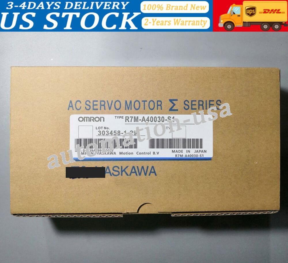 1PC OMRON R7M-A40030-S1 Servo Motor New In Box Fast Shipping