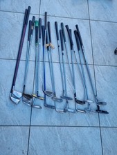 job lot of 18 Various   golf clubs Wedges & Iron Driver   See Description 