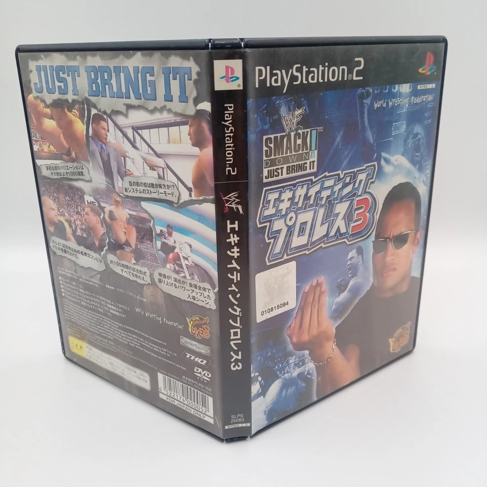 Smack Down Just Bring It PlayStation 2 PS2 Japanese No Manual - Image 3 of 4