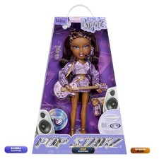 Bratz Pop Starz Sasha Fashion Doll with Accessories and Charm