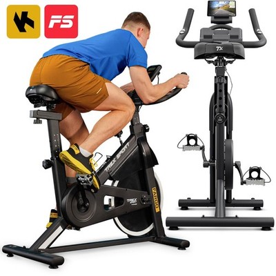 Indoor Cycling Bike Heimtrainer leise bis 130 kg TX-840SB FARGO TREX SPORT