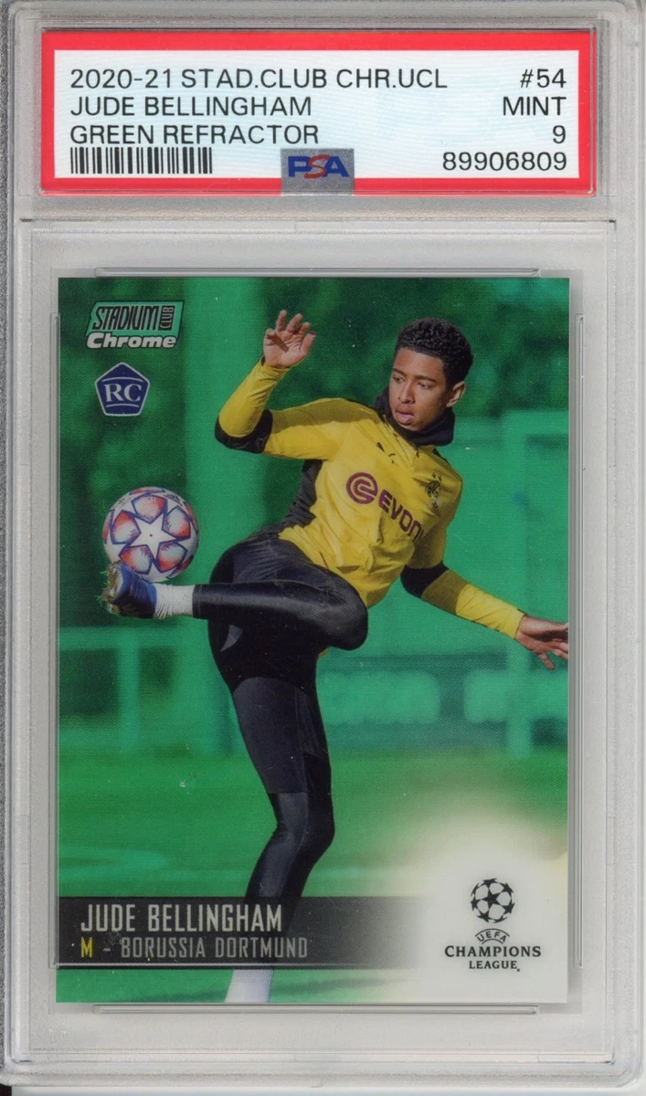 2020-21 Topps Stadium Club Chrome UCL Jude Bellingham #54 for sale