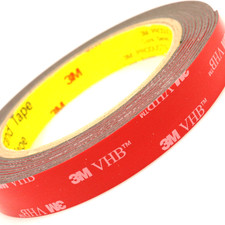 3M™ VHB 5952 15mm x 3m x 1.1mm Double Sided Tape Black Strong Acrylic Mounting