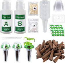 Bigmeta Hydroponic Pods Kit Compatible with Aerogarden -50Pcs Growing Sponge, Pl 0.28 per gallon