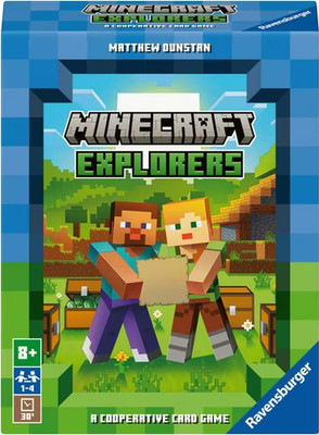 RAVENSBURGER Spiel Minecraft Explorers, Kartenspiel