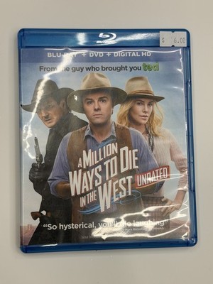 A Million Ways to Die in the West (Blu-ray, 2014)