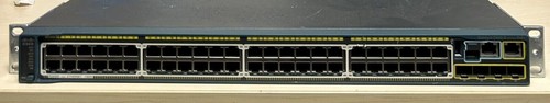 Anatel Cisco Catalyst 2960 Series SI PoE-24 WS-C2960-24 portowy przełącznik Ref00366 - Zdjęcie 3 z 6