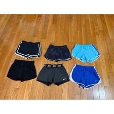 Nike Champion Old Navy Kids Athletic Running Shorts Bundle 6 Pairs Size Large