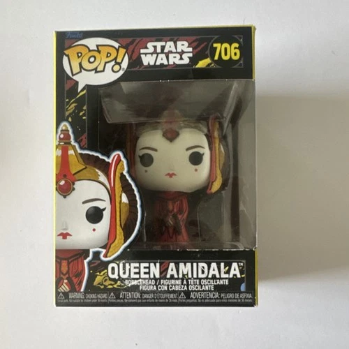 Funko Pop! Vinyl Star Wars Queen Amidala #706 Multicolor Bobblehead Figure