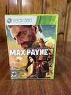 MAX PAYNE 3 -  XBOX 360 VIDEO GAME - CIB  -  FREE SHIPPING -  Tested
