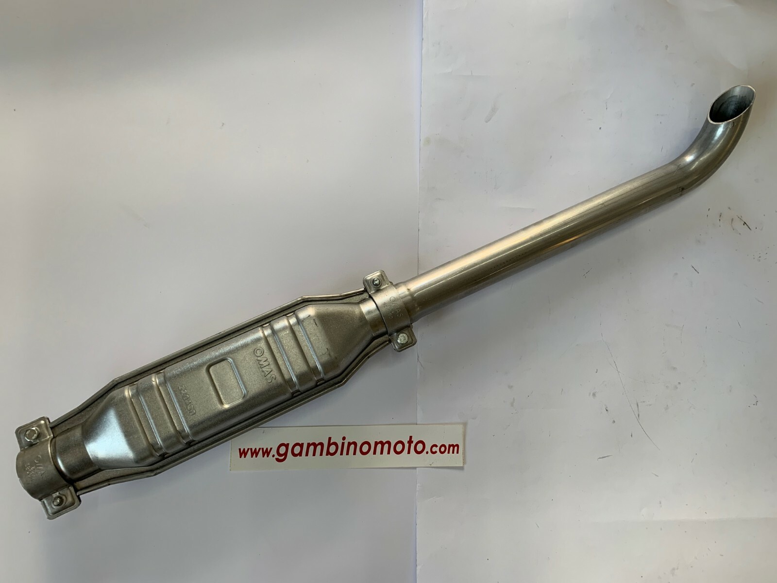 Marmitta Trattore 50mm Completa | Prolunga Curva L1235mm | Qualità Oro