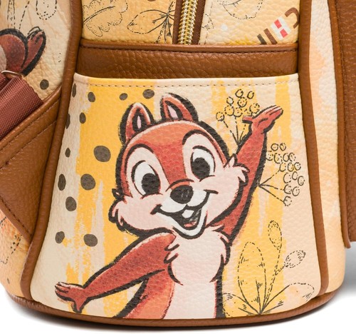 WondaPOP - Disney - Chip 'n Dale - 11" Cuero Vegano Moda Mini Mochila - Imagen 6 de 9