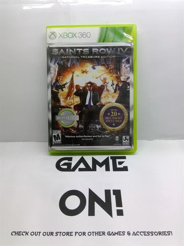 Saints Row IV 4 National Treasure Edition (Xbox 360 2014) Complete Tested
