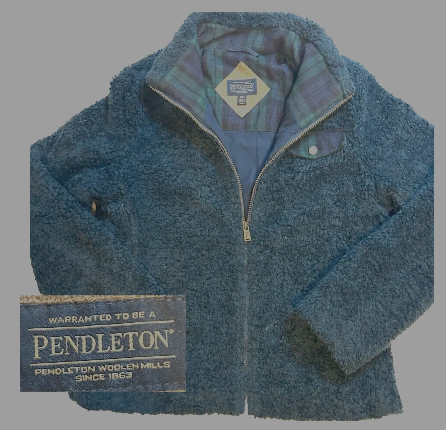 Pendleton Women’s Medium - Jacket Fleece - Sherpa… - image 1