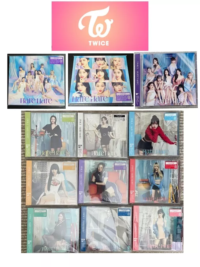 TWICE Hare Hare ONCE JAPAN ALBUM CD Opened, no photo cards