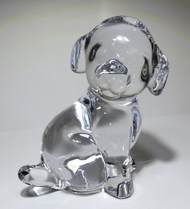 Daum France 犬クリスタル置物 Daum Crystal Figurines | eBay